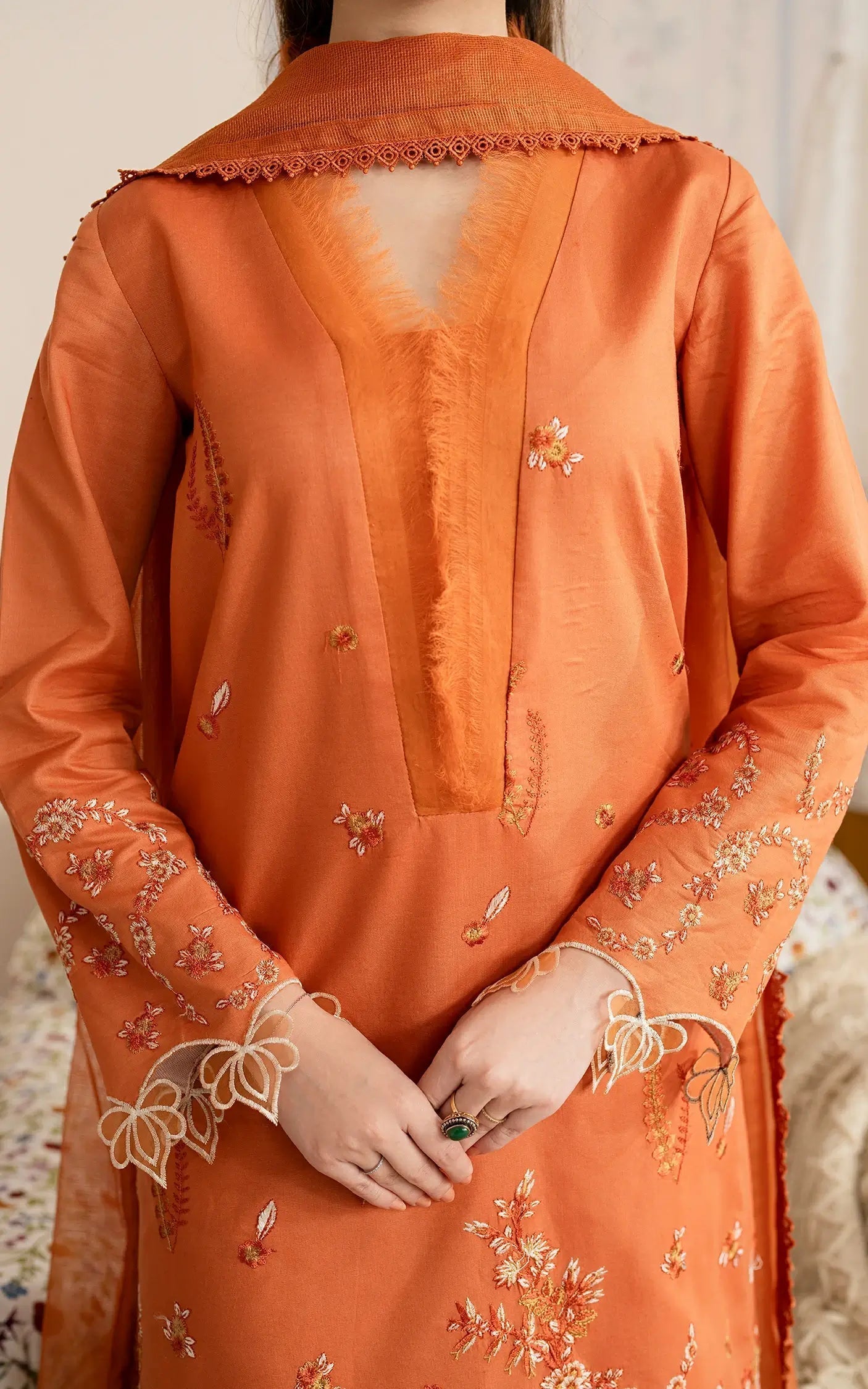 Asifa and Nabeel | Meraki Vintage 25 | Nargis (MVL25-19) - House Of Hania