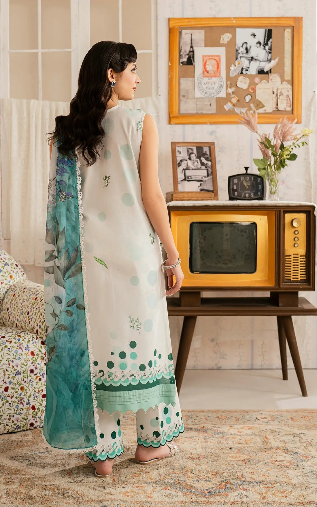 Asifa and Nabeel | Meraki Vintage 25 | Nazneen (MVL25-15) - House Of Hania