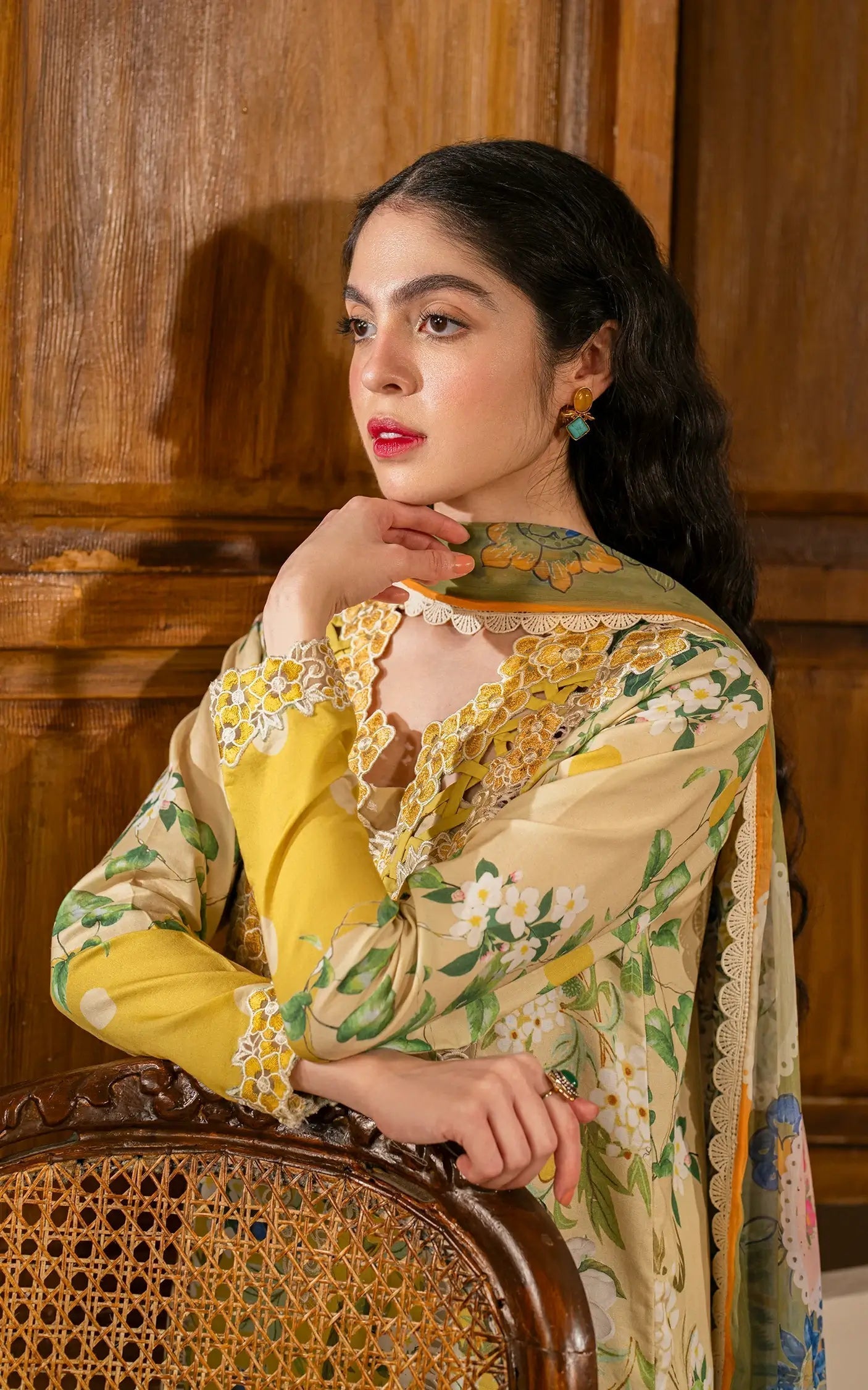 Asifa and Nabeel | Meraki Vintage 25 | Nimbu Pani (MVL25-04) - House Of Hania