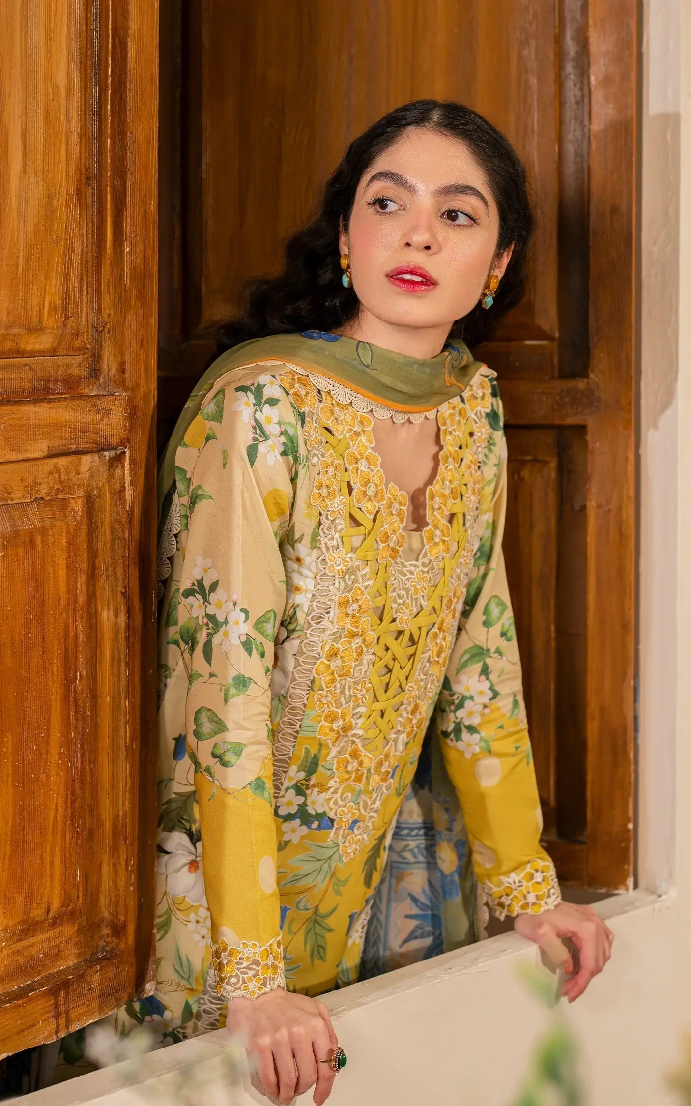 Asifa and Nabeel | Meraki Vintage 25 | Nimbu Pani (MVL25-04) - House Of Hania