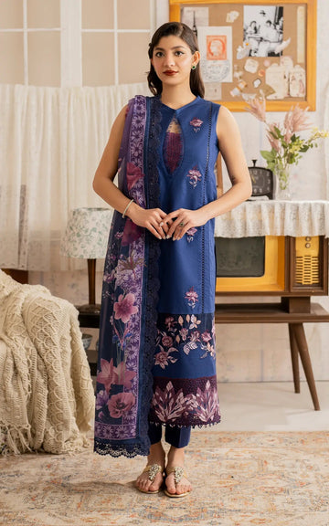Asifa and Nabeel | Meraki Vintage 25 | Resham (MVL25-18) - House Of Hania