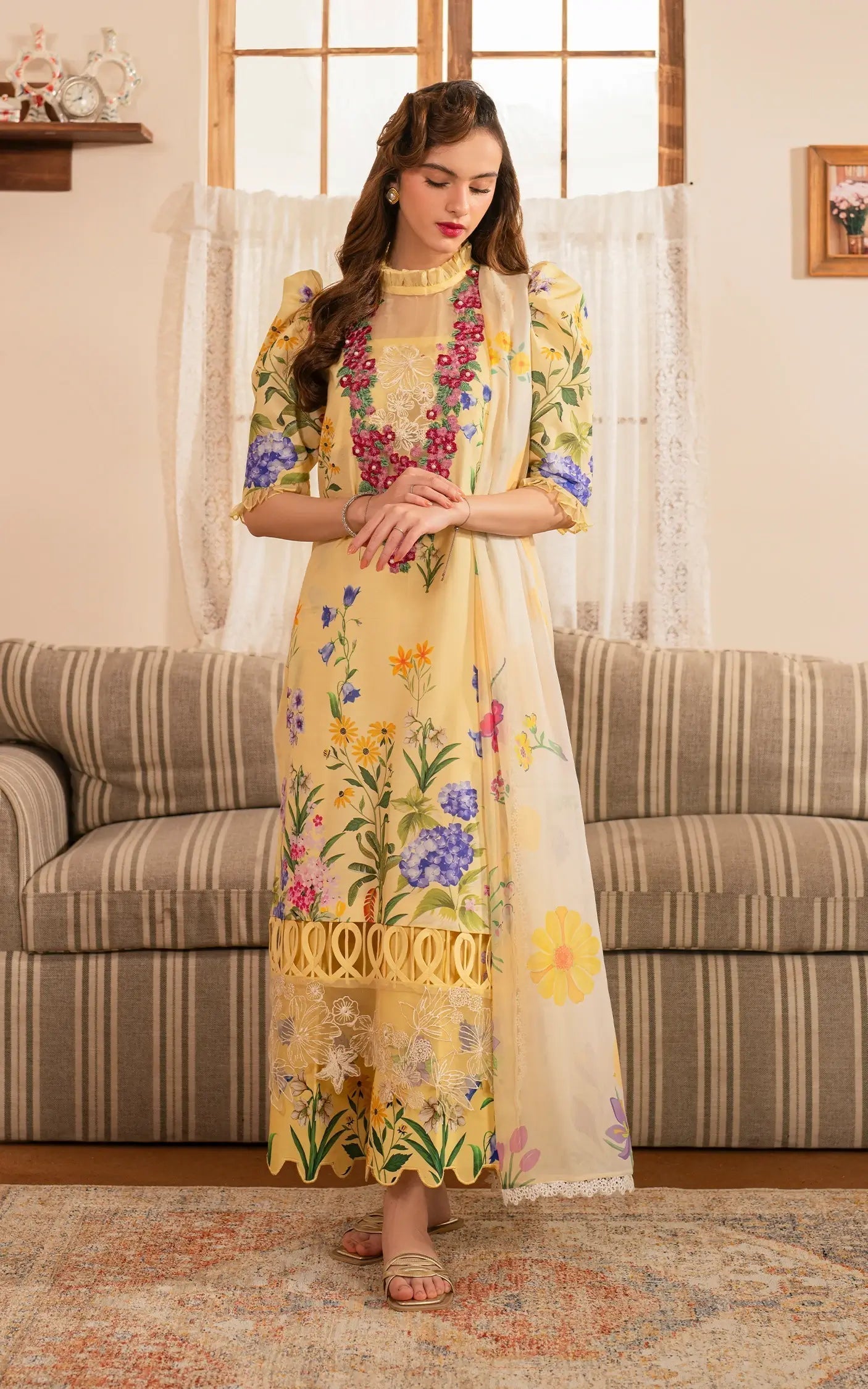 Asifa and Nabeel | Meraki Vintage 25 | Sehar (MVL25-03) - House Of Hania