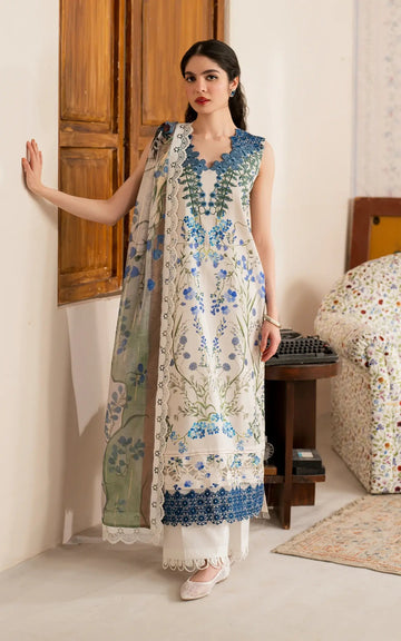 Asifa and Nabeel | Meraki Vintage 25 | Shabnam (MVL25-13) - House Of Hania