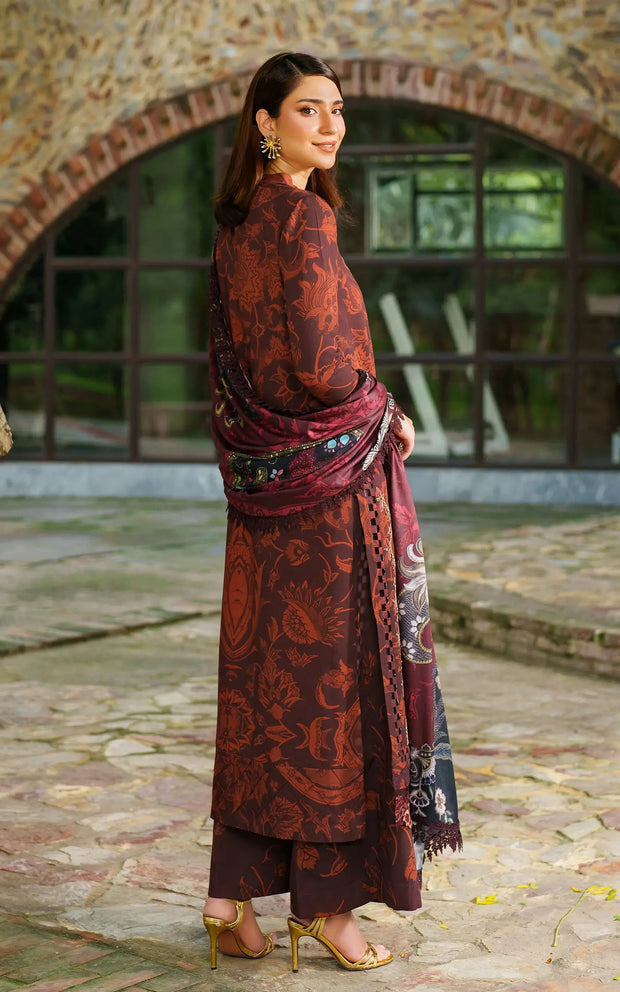 Asifa and Nabeel | Meraki Winter 25 | Crimson Chill - House Of Hania