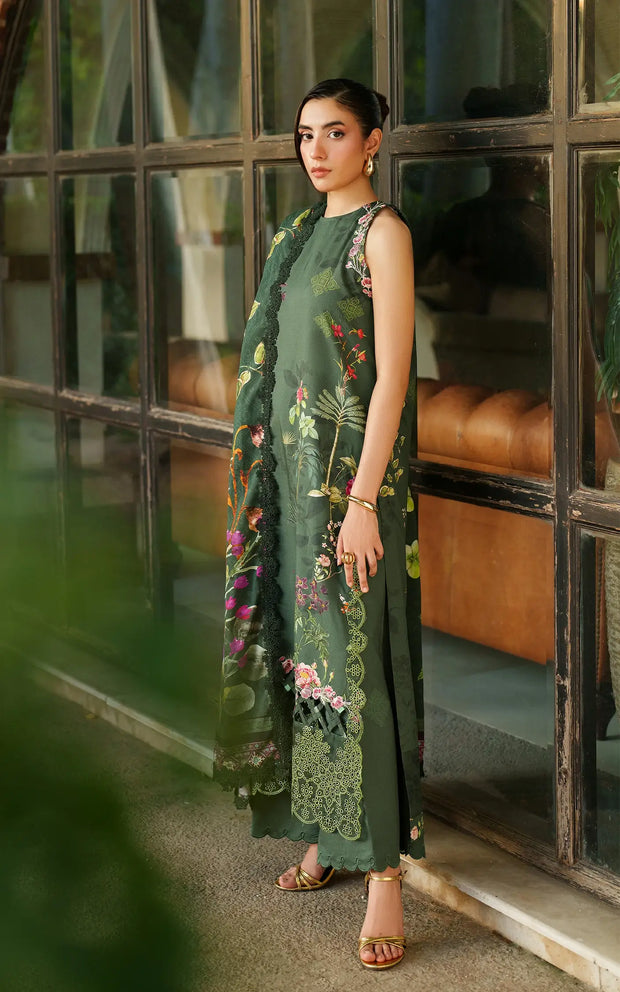 Asifa and Nabeel | Meraki Winter 25 | Jade Dusk - House Of Hania
