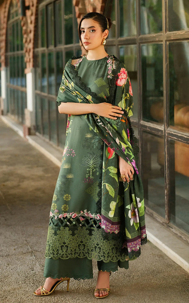 Asifa and Nabeel | Meraki Winter 25 | Jade Dusk - House Of Hania