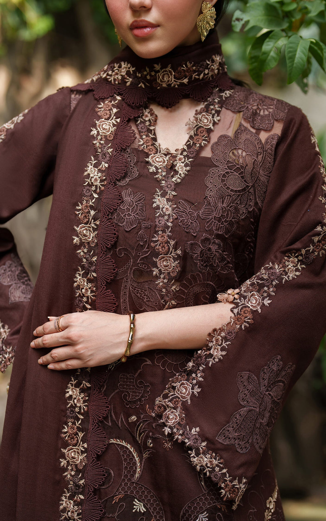 Asifa and Nabeel | Pashmina Luxe 25 | Aima LWC25-10 - House Of Hania