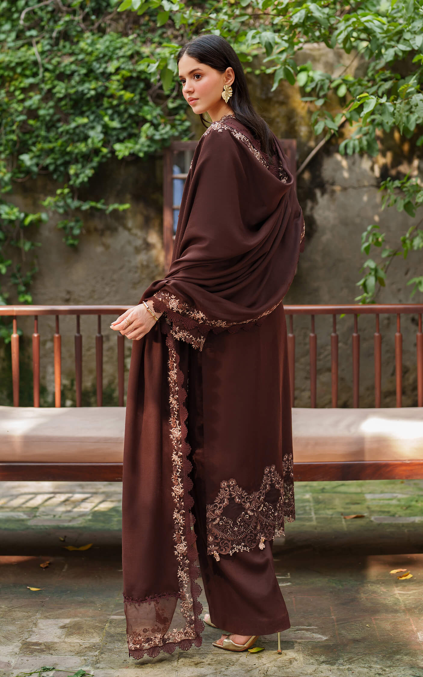 Asifa and Nabeel | Pashmina Luxe 25 | Aima LWC25-10 - House Of Hania
