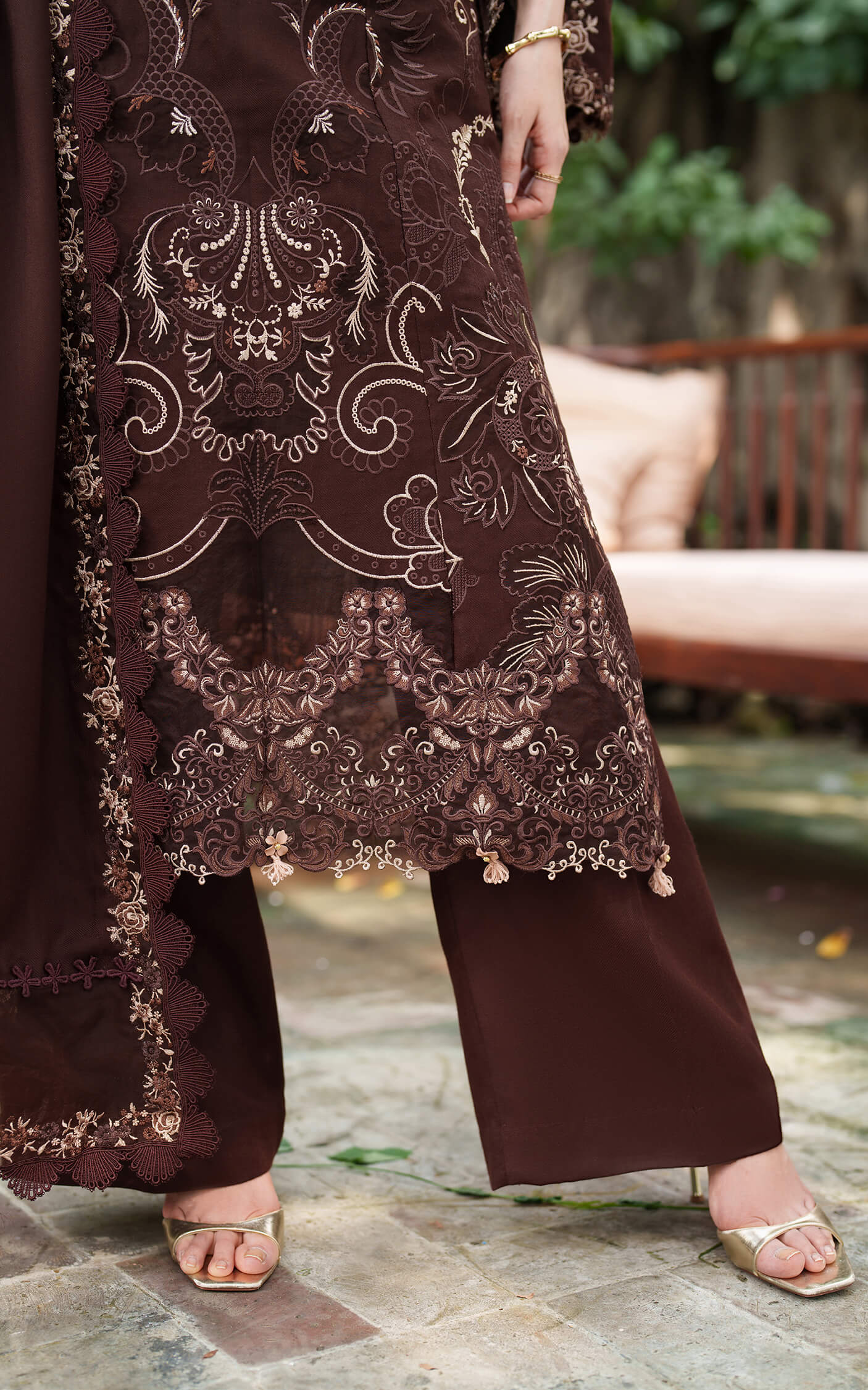 Asifa and Nabeel | Pashmina Luxe 25 | Aima LWC25-10 - House Of Hania
