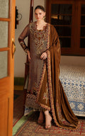 Asifa and Nabeel | Pashmina Luxe 25 |Cedar LWC25-08 - House Of Hania
