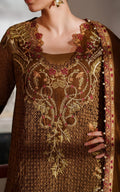 Asifa and Nabeel | Pashmina Luxe 25 |Cedar LWC25-08 - House Of Hania