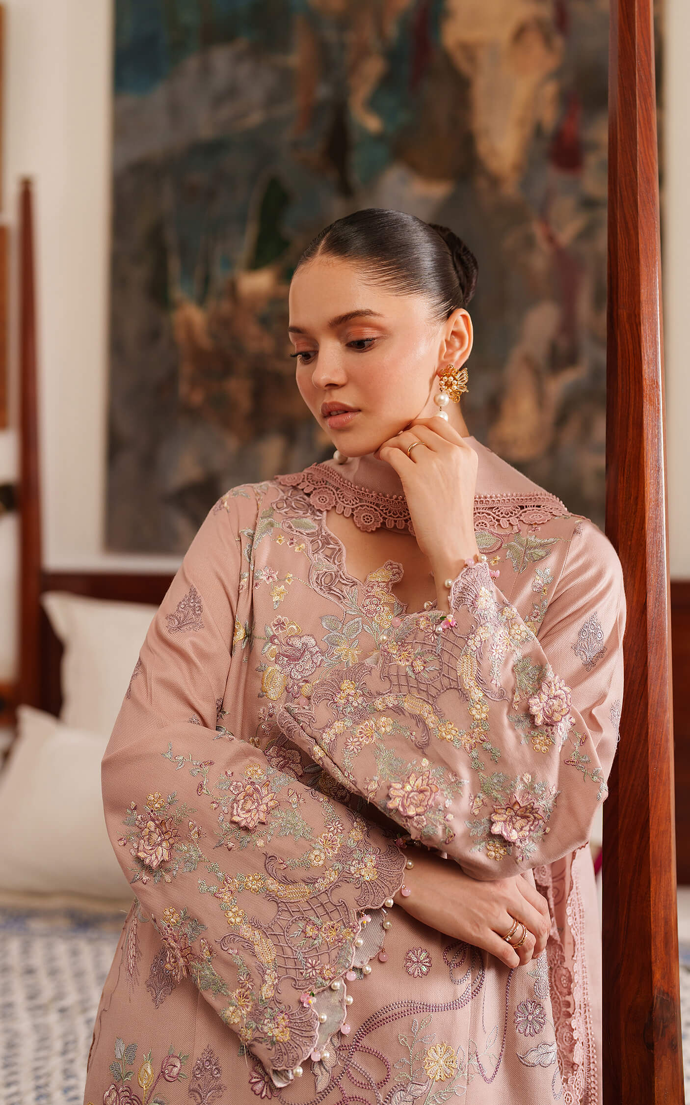Asifa and Nabeel | Pashmina Luxe 25 | Glace LWC25-06 - House Of Hania