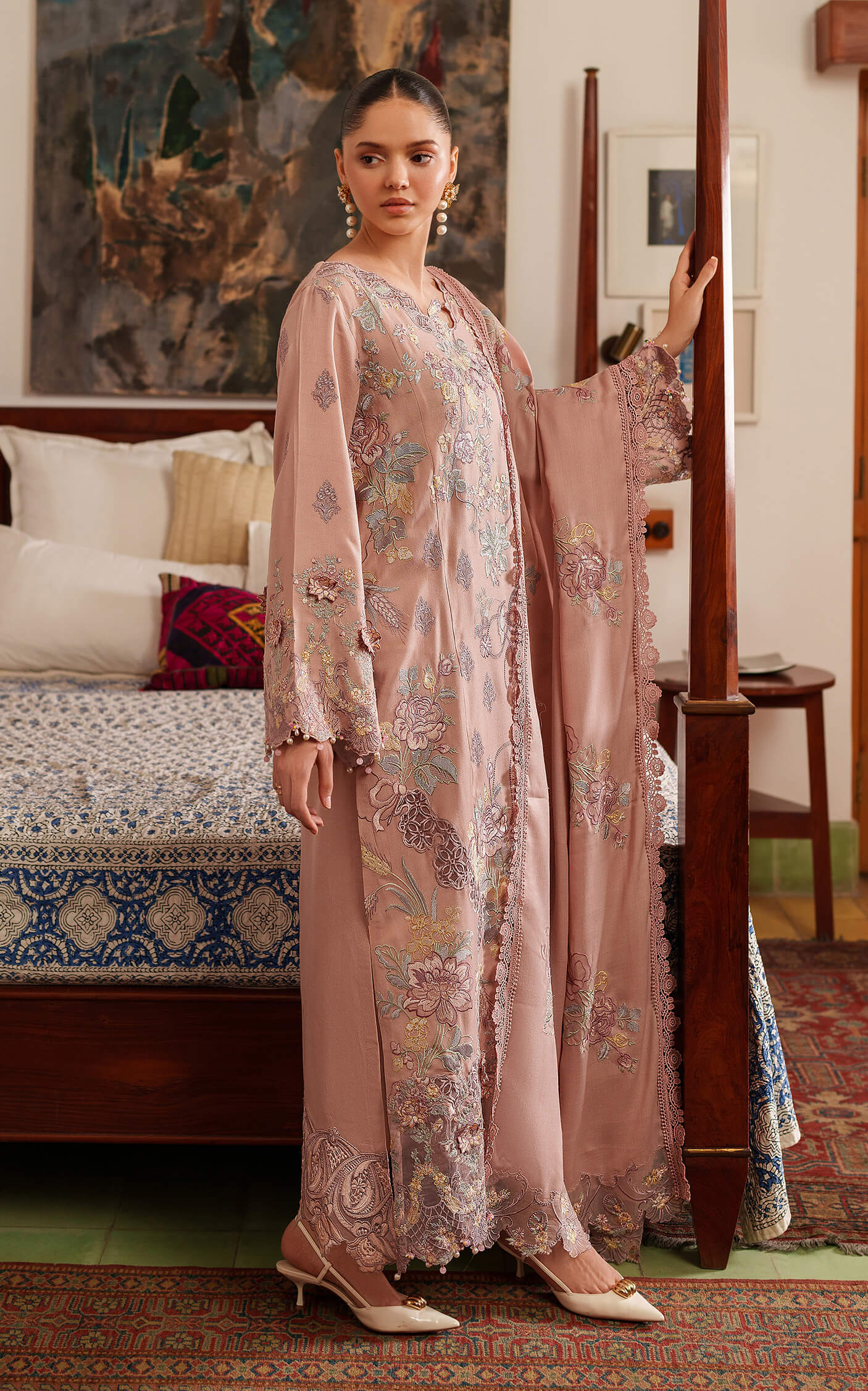 Asifa and Nabeel | Pashmina Luxe 25 | Glace LWC25-06 - House Of Hania
