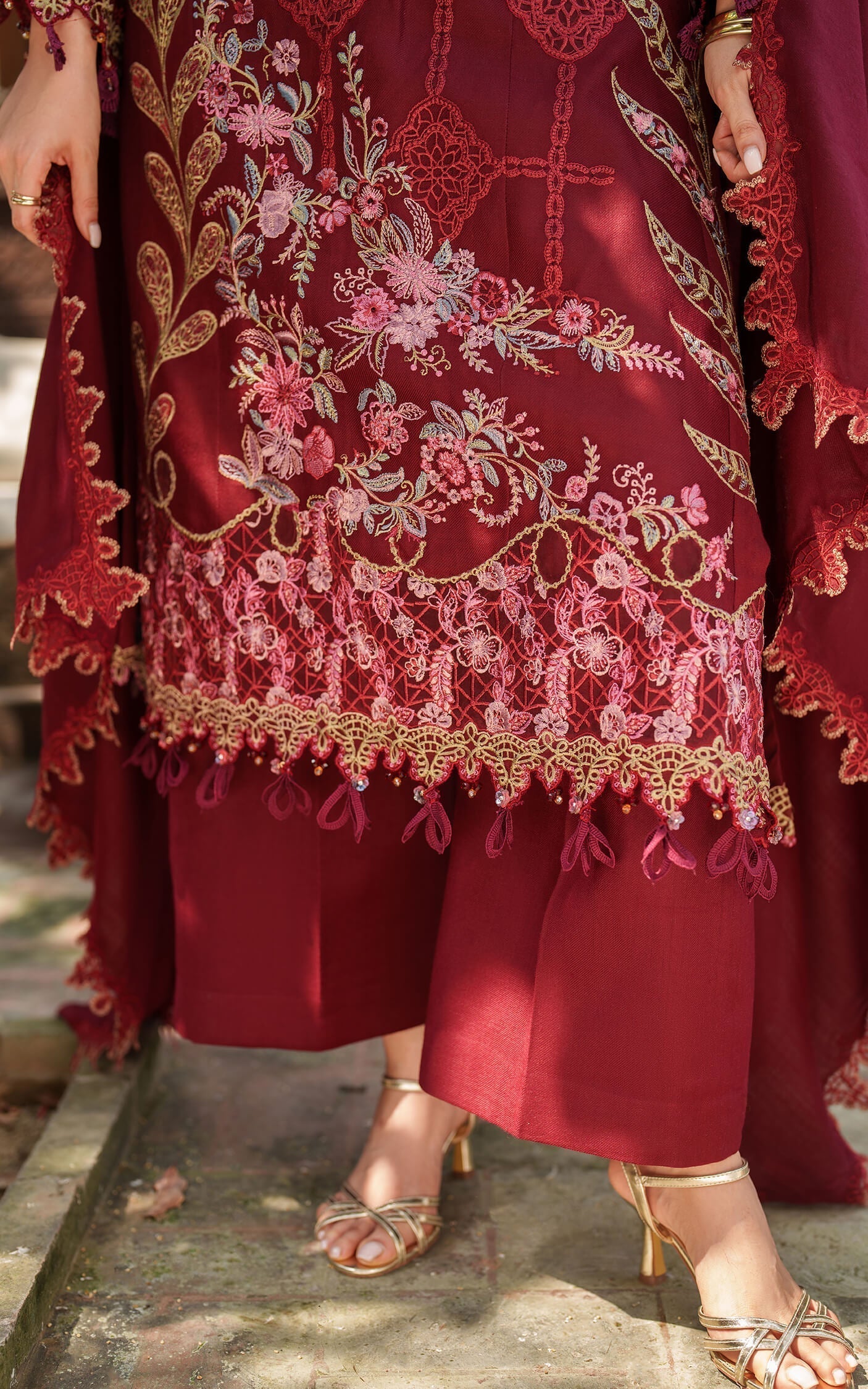 Asifa and Nabeel | Pashmina Luxe 25 | Mira LWC25-05 - House Of Hania
