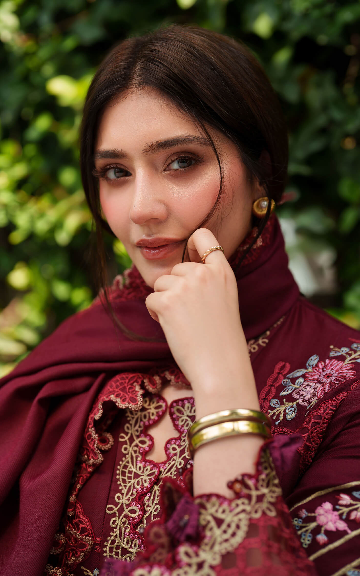 Asifa and Nabeel | Pashmina Luxe 25 | Mira LWC25-05 - House Of Hania