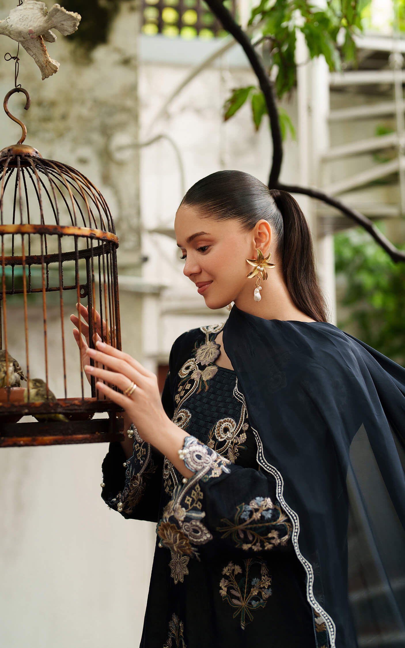 Asifa and Nabeel | Pashmina Luxe 25 | Opal LWC25-07 - House Of Hania