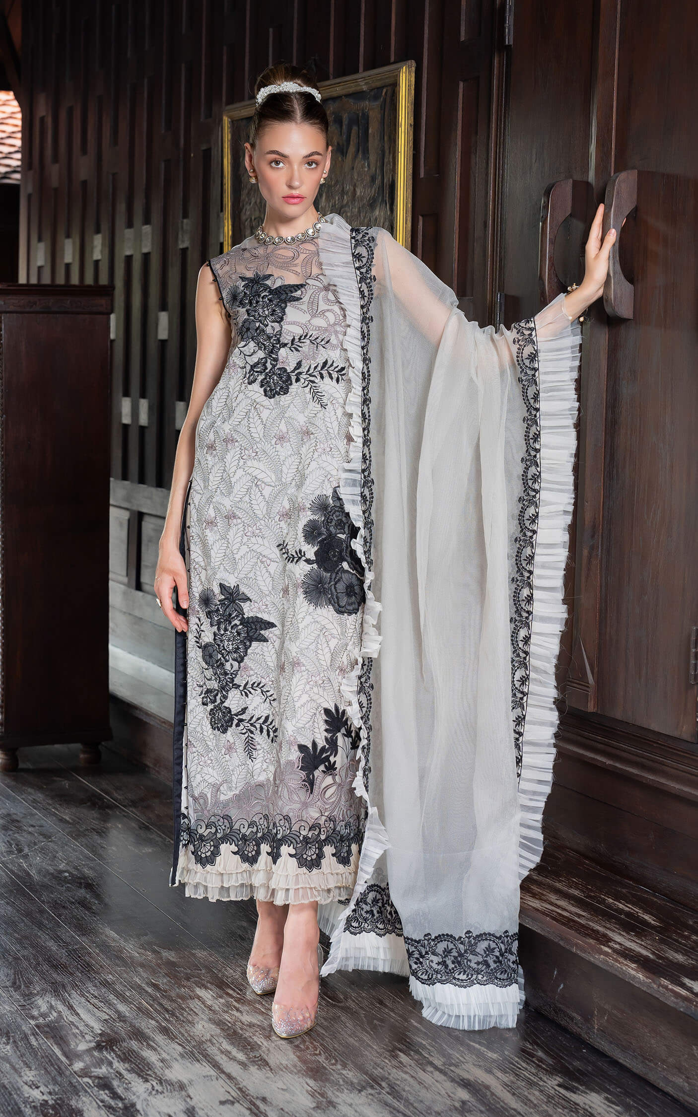 Asifa and Nabeel | Rosemary Ruffles 24 | Aurora - House Of Hania