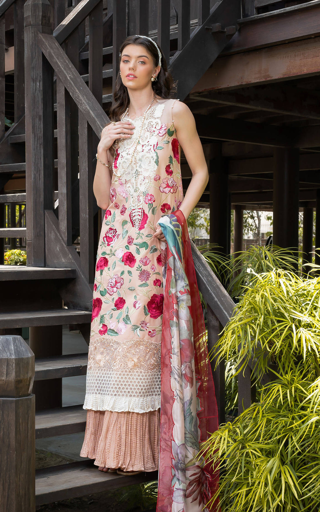 Asifa and Nabeel | Rosemary Ruffles 24 | Botanica - House Of Hania