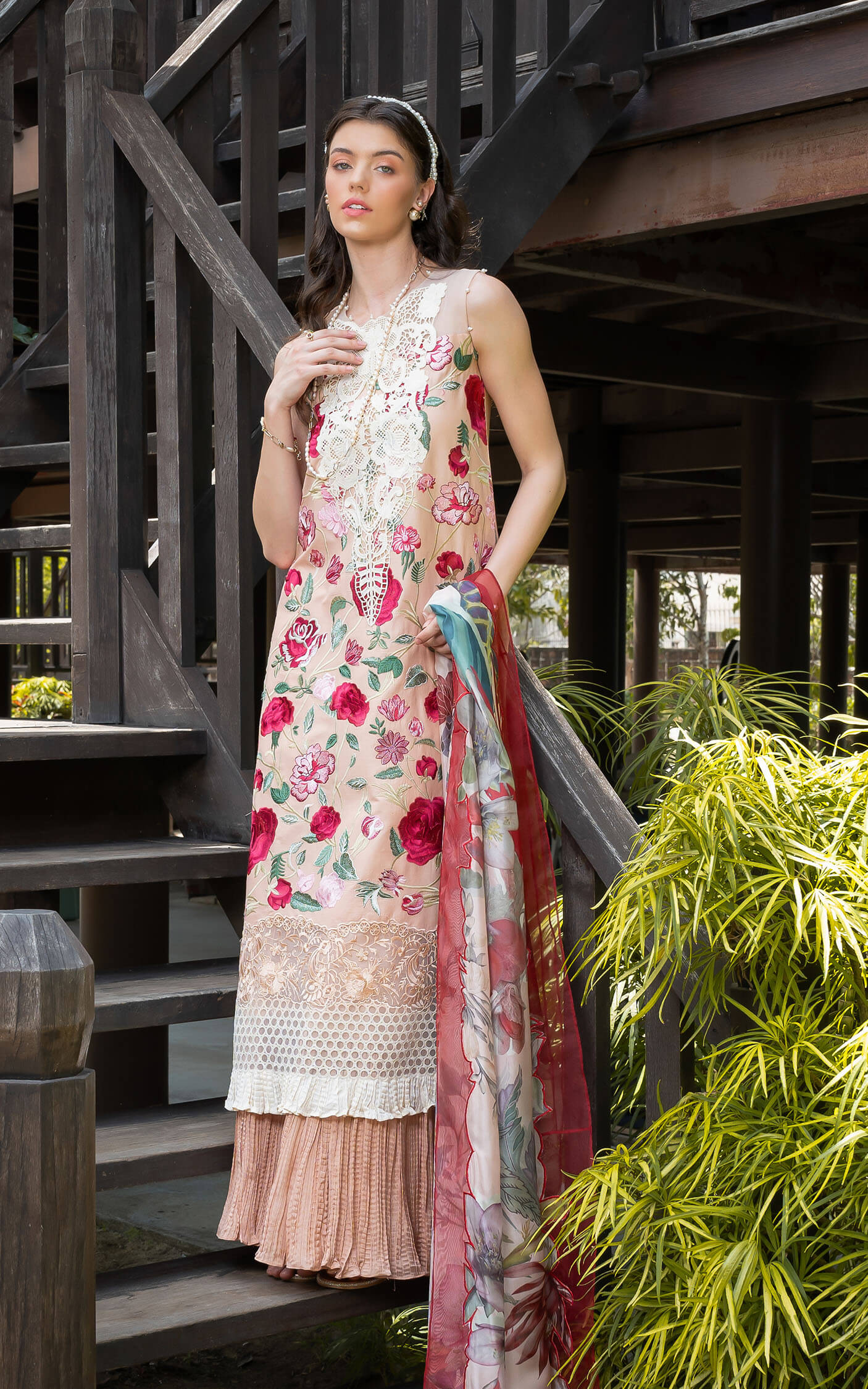 Asifa and Nabeel | Rosemary Ruffles 24 | Botanica - House Of Hania