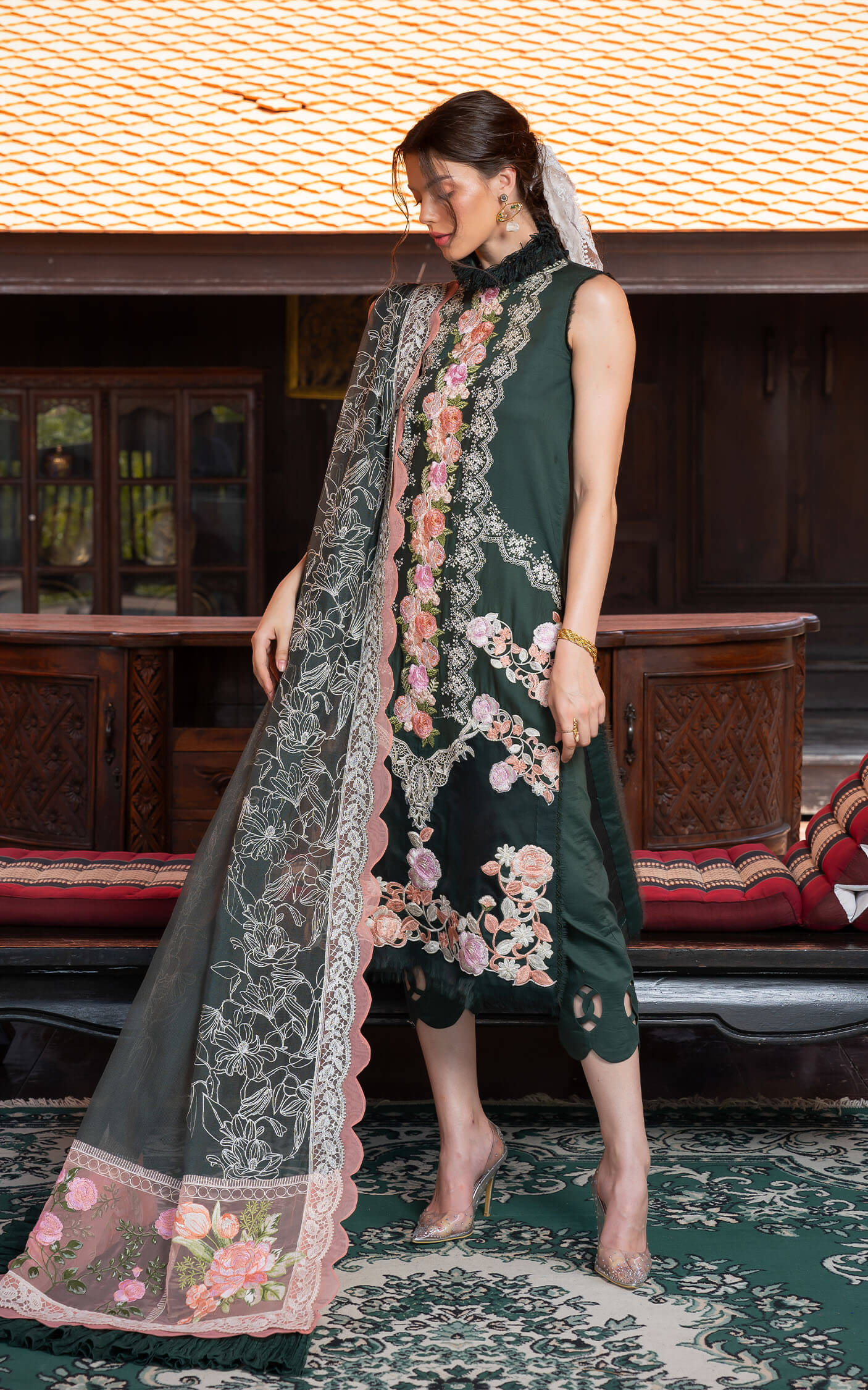 Asifa and Nabeel | Rosemary Ruffles 24 | Charisma - House Of Hania