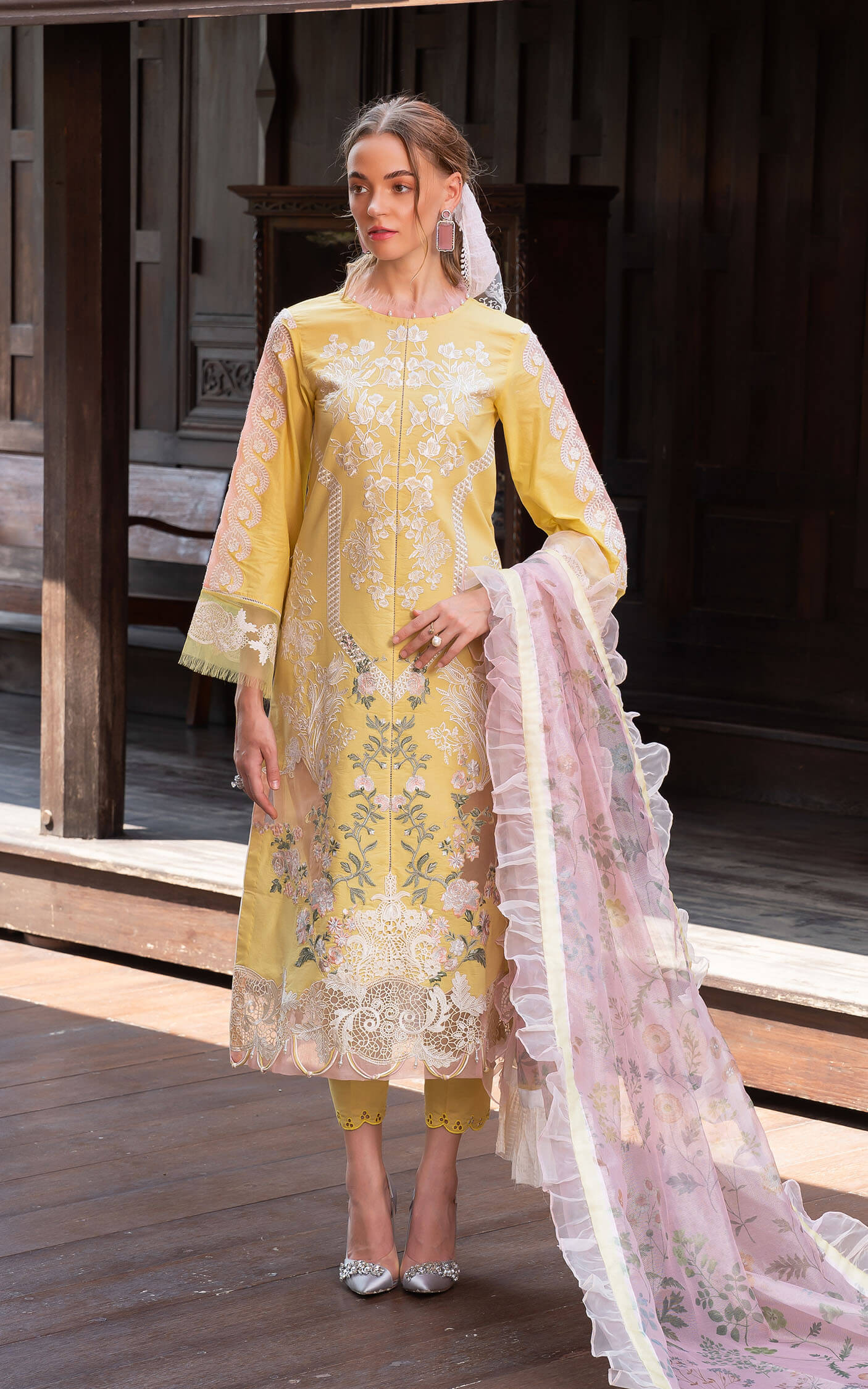 Asifa and Nabeel | Rosemary Ruffles 24 | Essence - House Of Hania