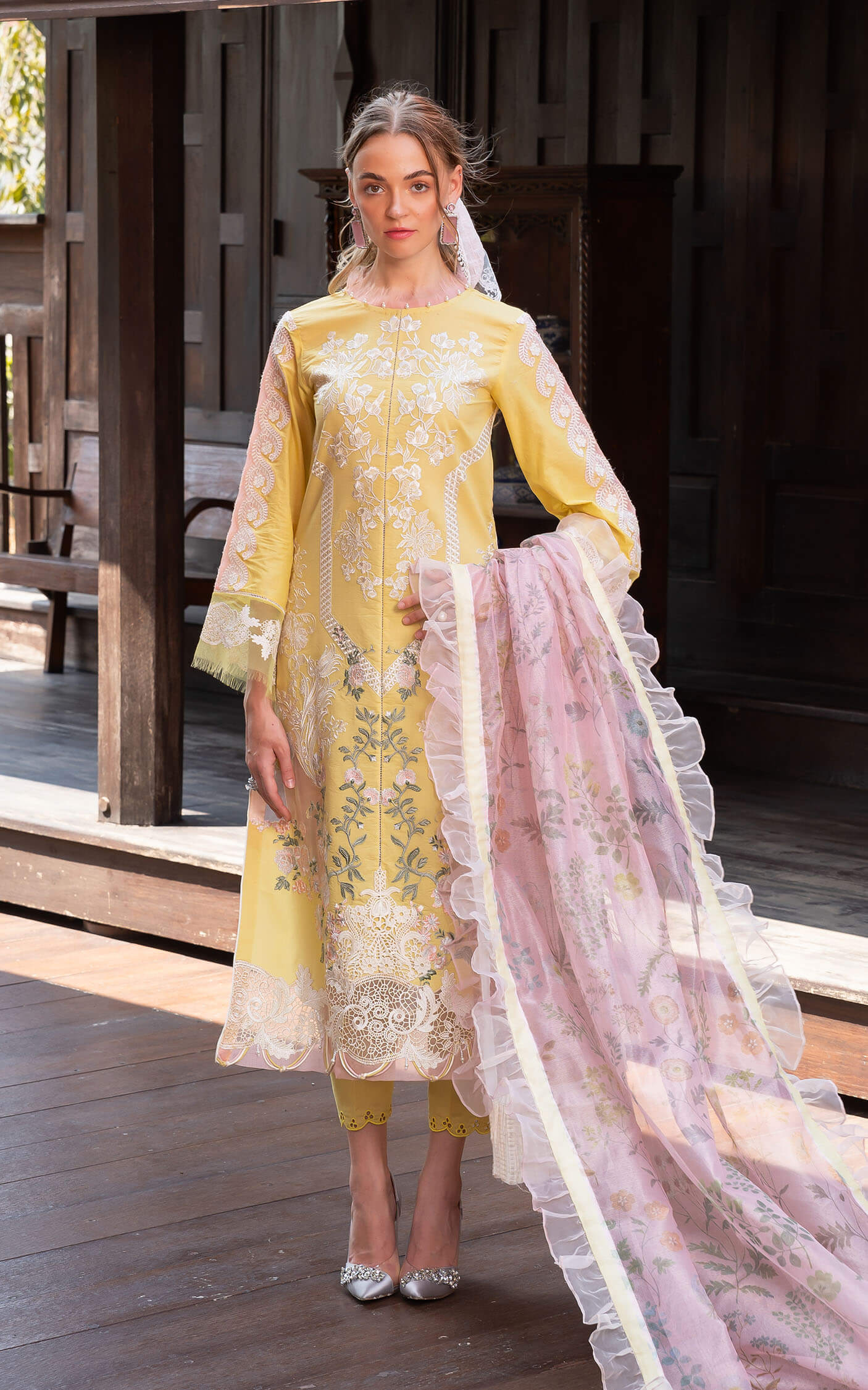 Asifa and Nabeel | Rosemary Ruffles 24 | Essence - House Of Hania