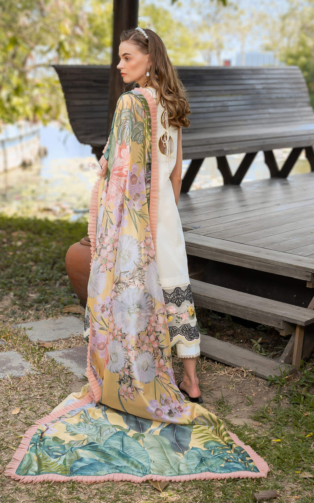 Asifa and Nabeel | Rosemary Ruffles 24 | Mystique - House Of Hania