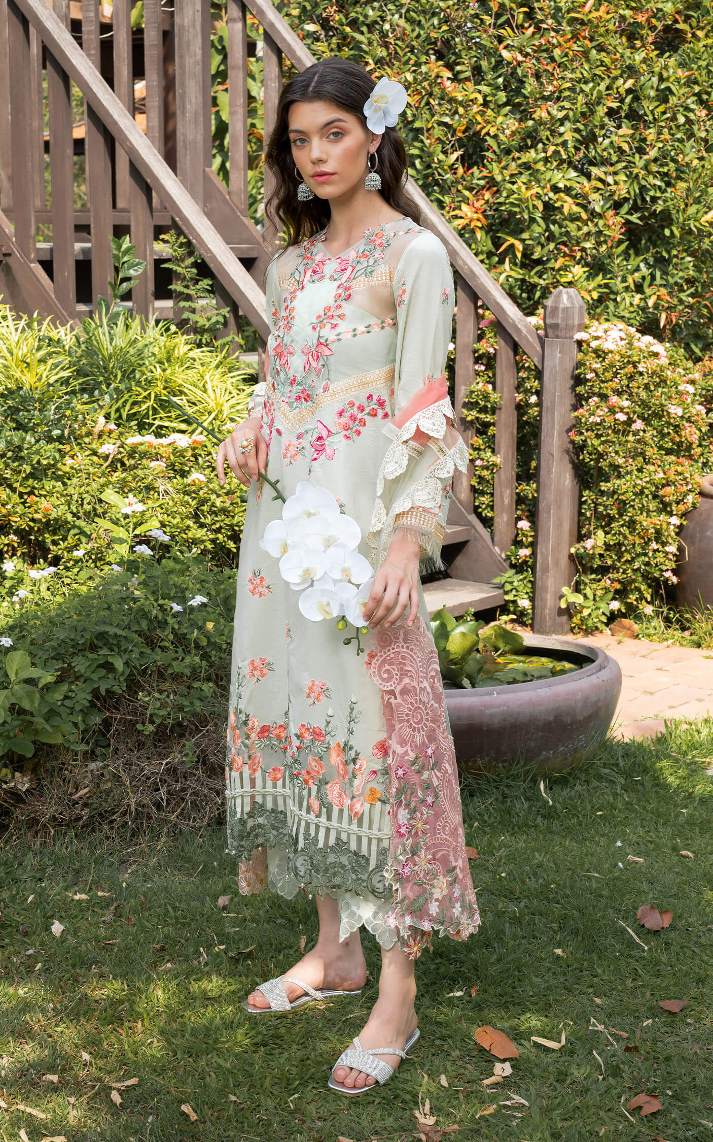 Asifa and Nabeel | Rosemary Ruffles 24 | Serene - House Of Hania