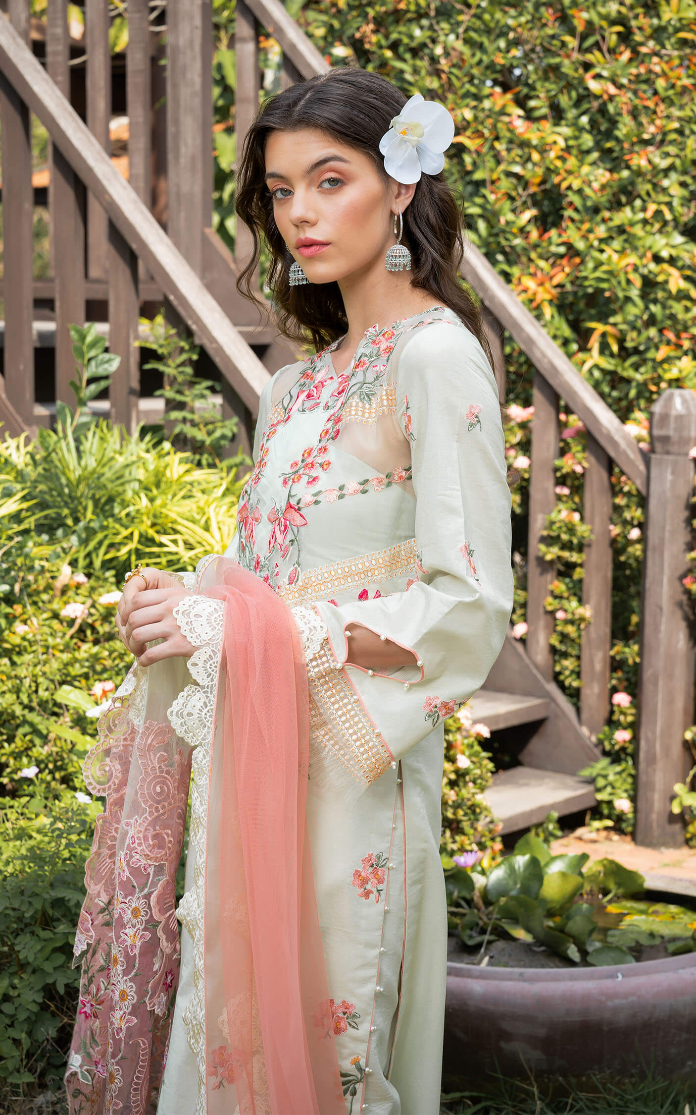 Asifa and Nabeel | Rosemary Ruffles 24 | Serene - House Of Hania