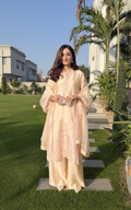 Asifa and Nabeel | Silk Edit 26 | Peach Nectar - House Of Hania