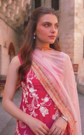 Asifa and Nabeel | Summer Lawn 26 | Fuchsia Allure - House Of Hania