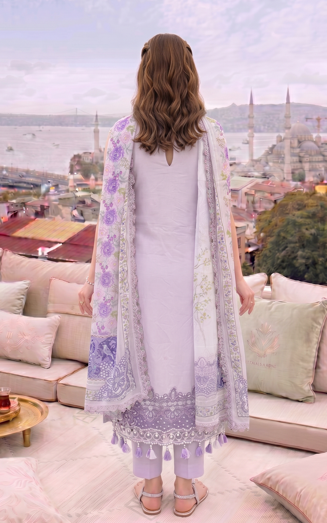 Asifa and Nabeel | Summer Lawn 26 | Lilac River - House Of Hania