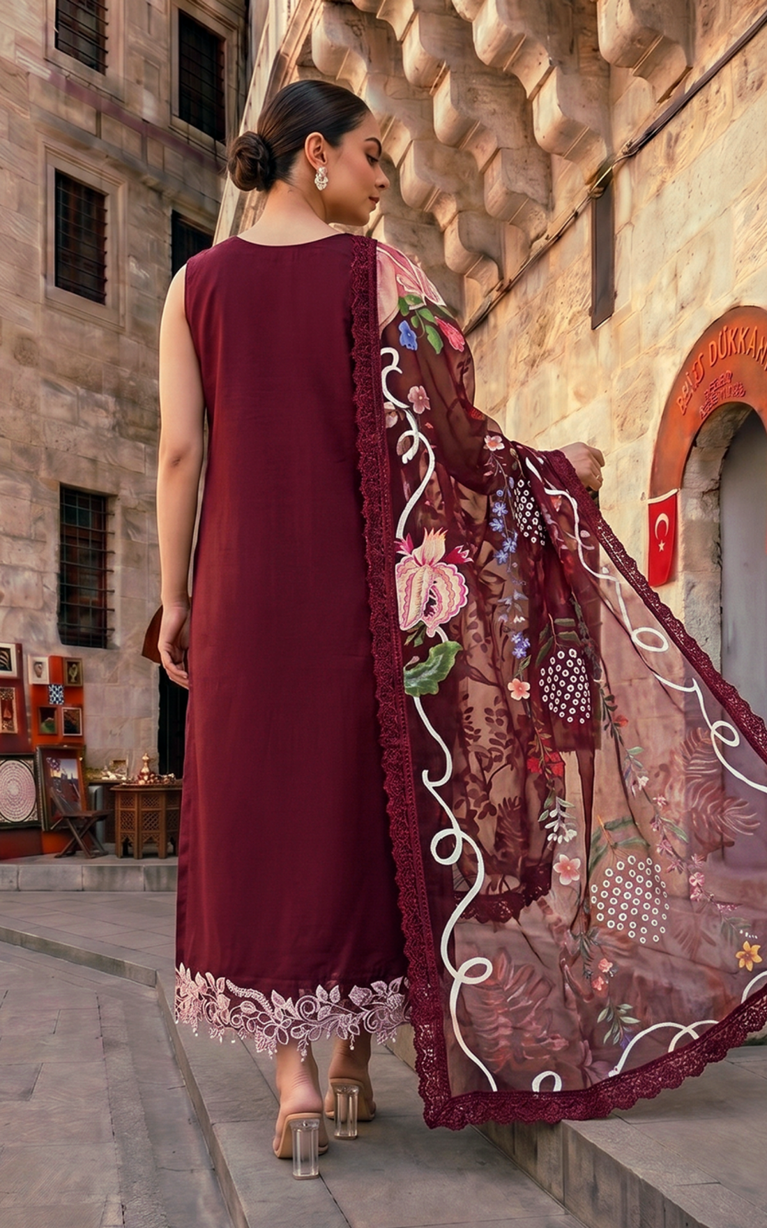 Asifa and Nabeel | Summer Lawn 26 | Ruby Dusk - House Of Hania
