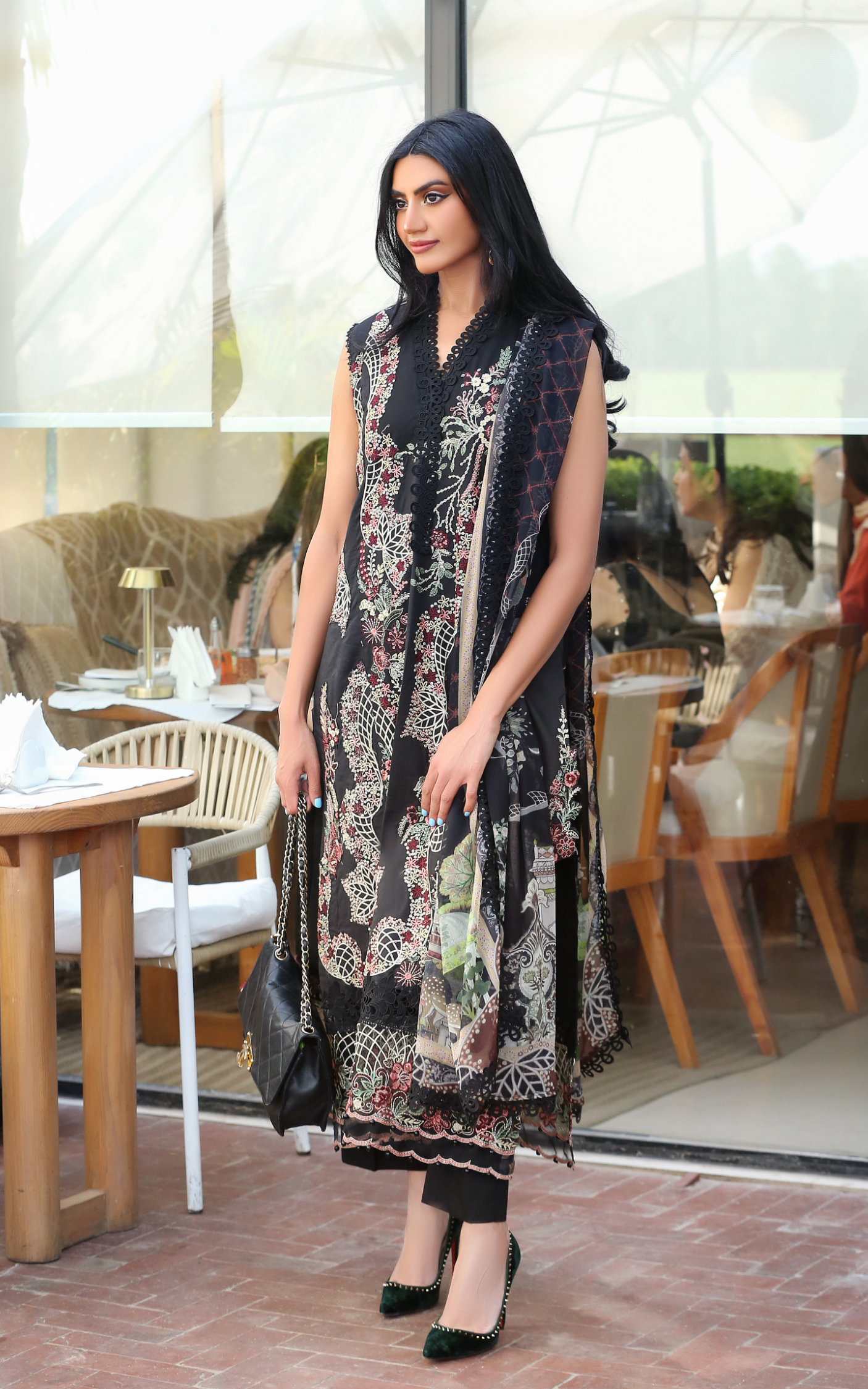 Asifa and Nabeel | Summer Lawn 26 | Smoke Pearl - House Of Hania