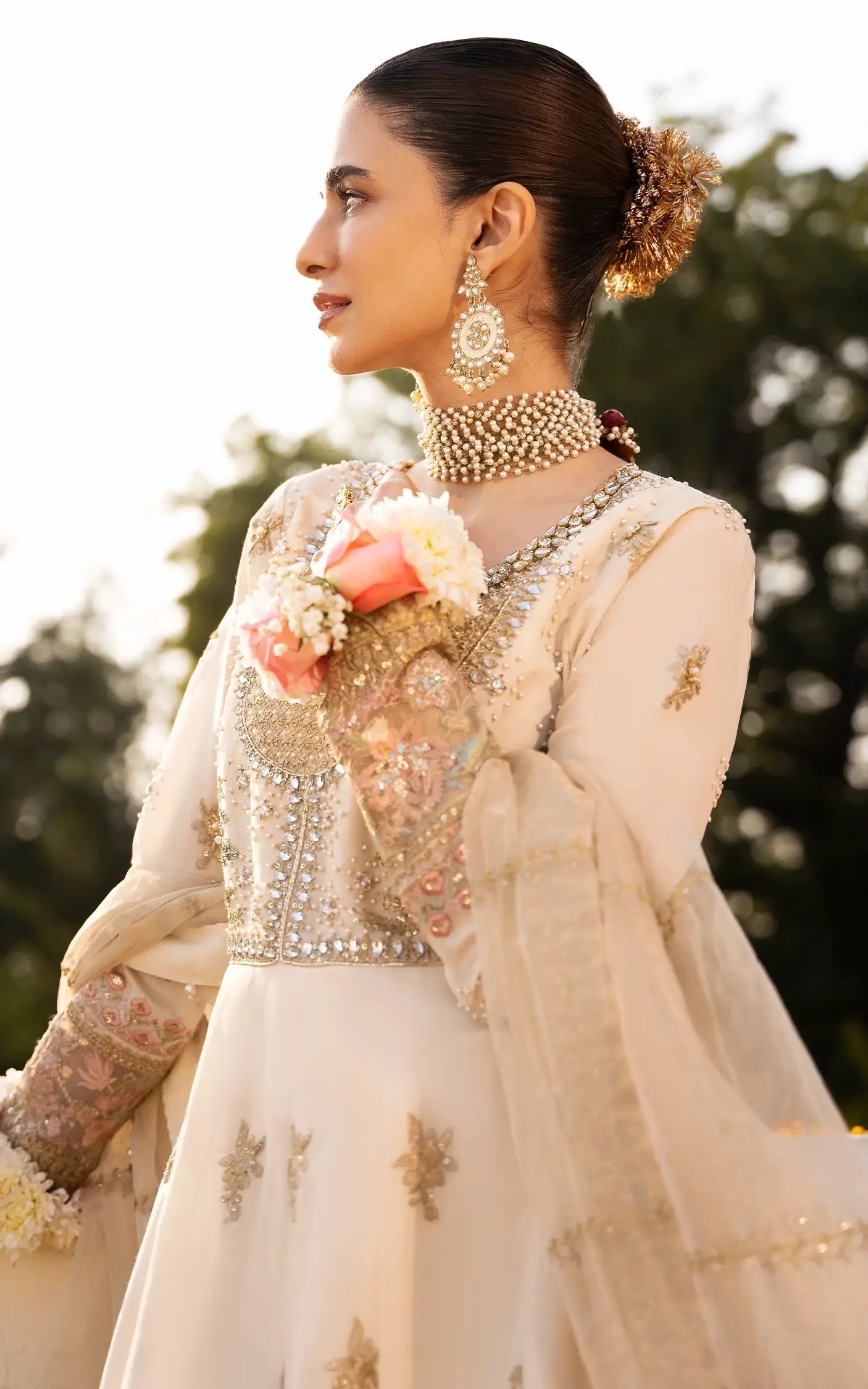 Asifa and Nabeel | Sunehri Eid 25 | Motia-(SEF25-08) - House Of Hania