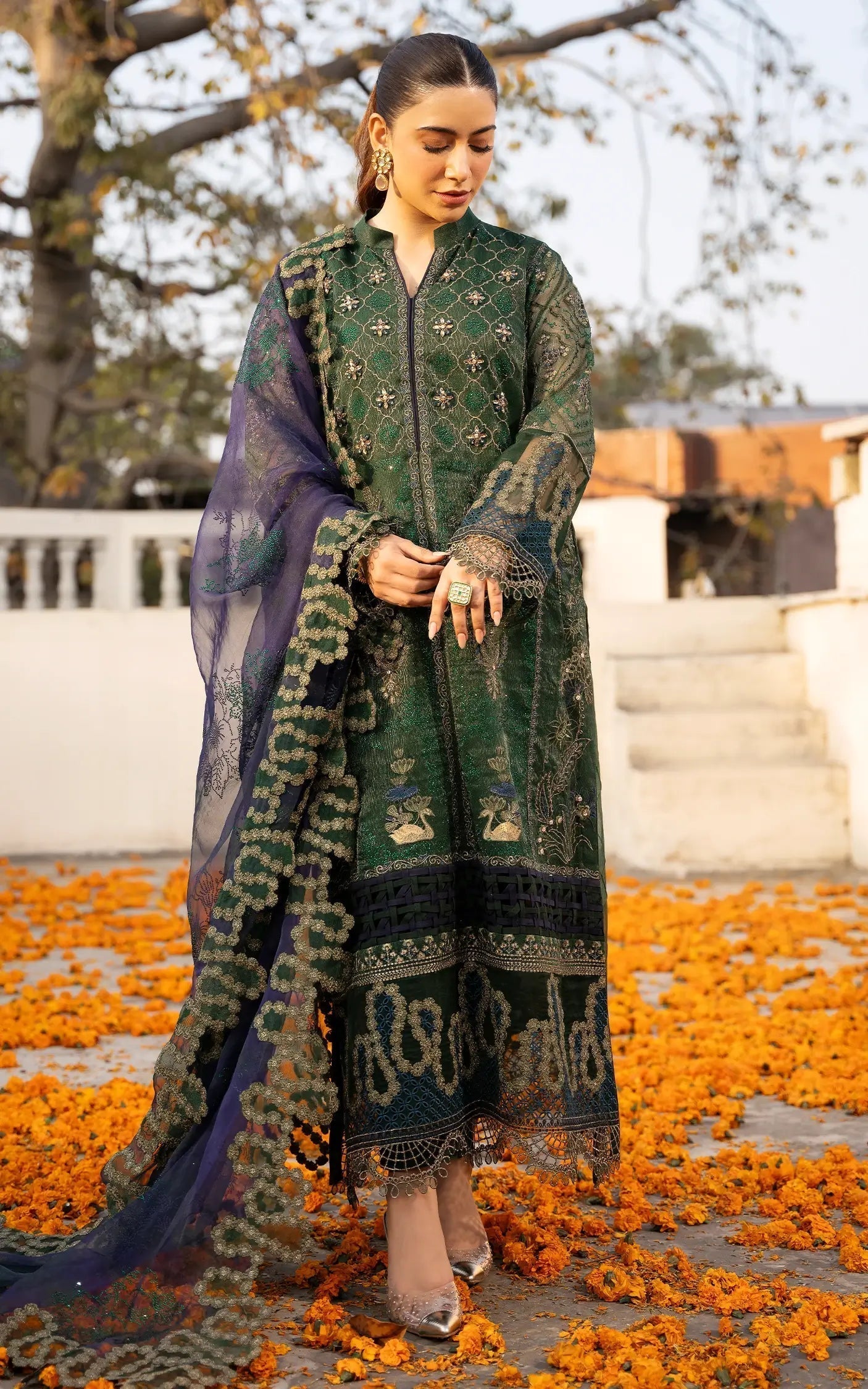 Asifa and Nabeel | Sunehri Eid 25 | Zohra-(SEF25-04) - House Of Hania