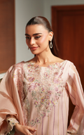 Asifa and Nabeel | Versa Luxury Lawn 26 | Crimson Courage VUL26-08 - House Of Hania
