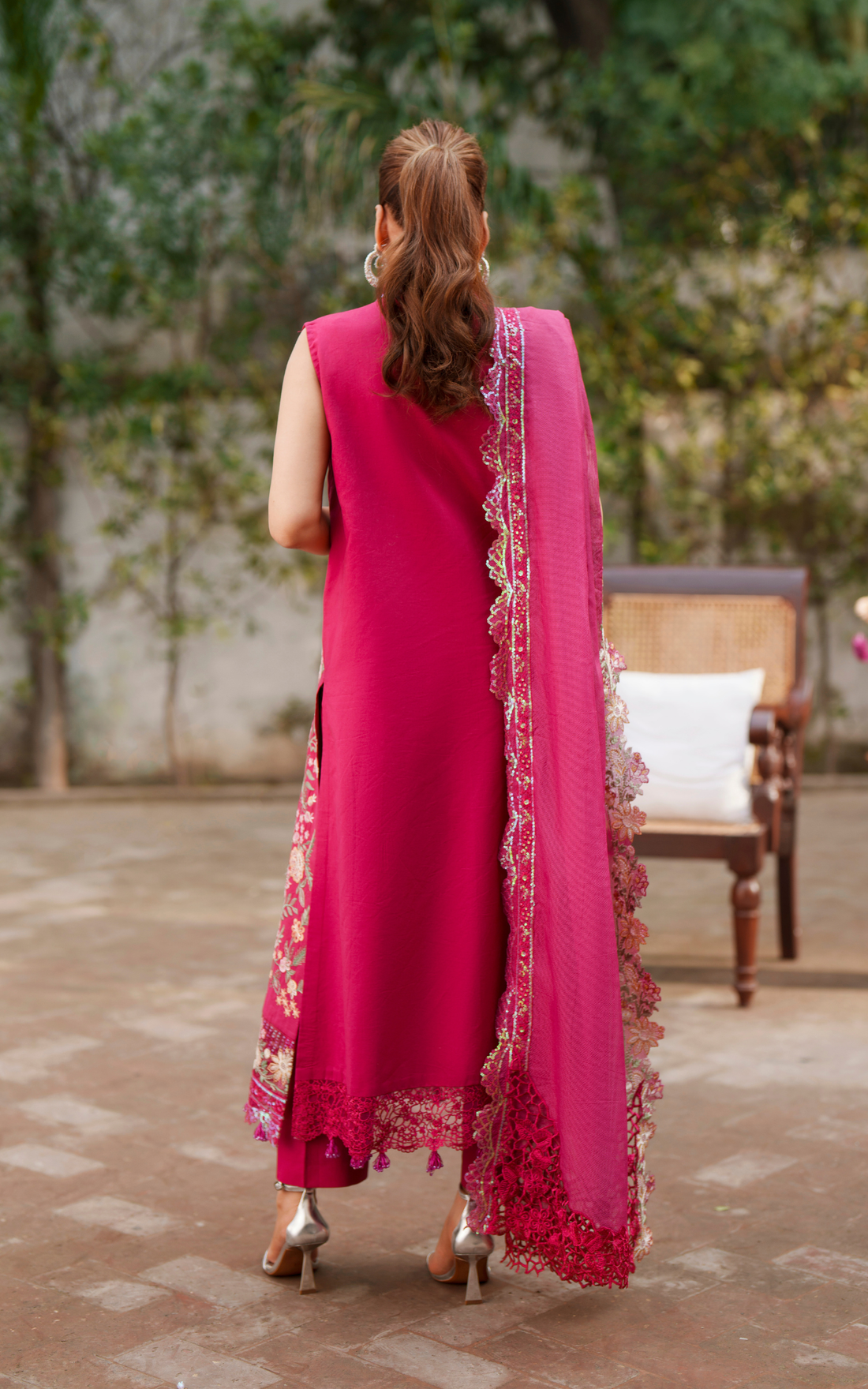 Asifa and Nabeel | Versa Luxury Lawn 26 | Ethereal Echo VUL26-07 - House Of Hania