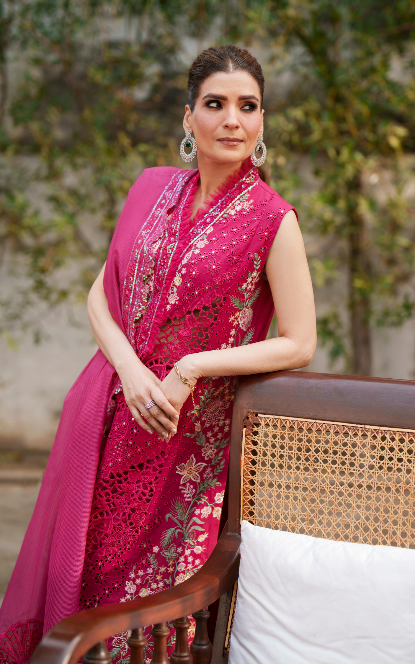 Asifa and Nabeel | Versa Luxury Lawn 26 | Ethereal Echo VUL26-07 - House Of Hania