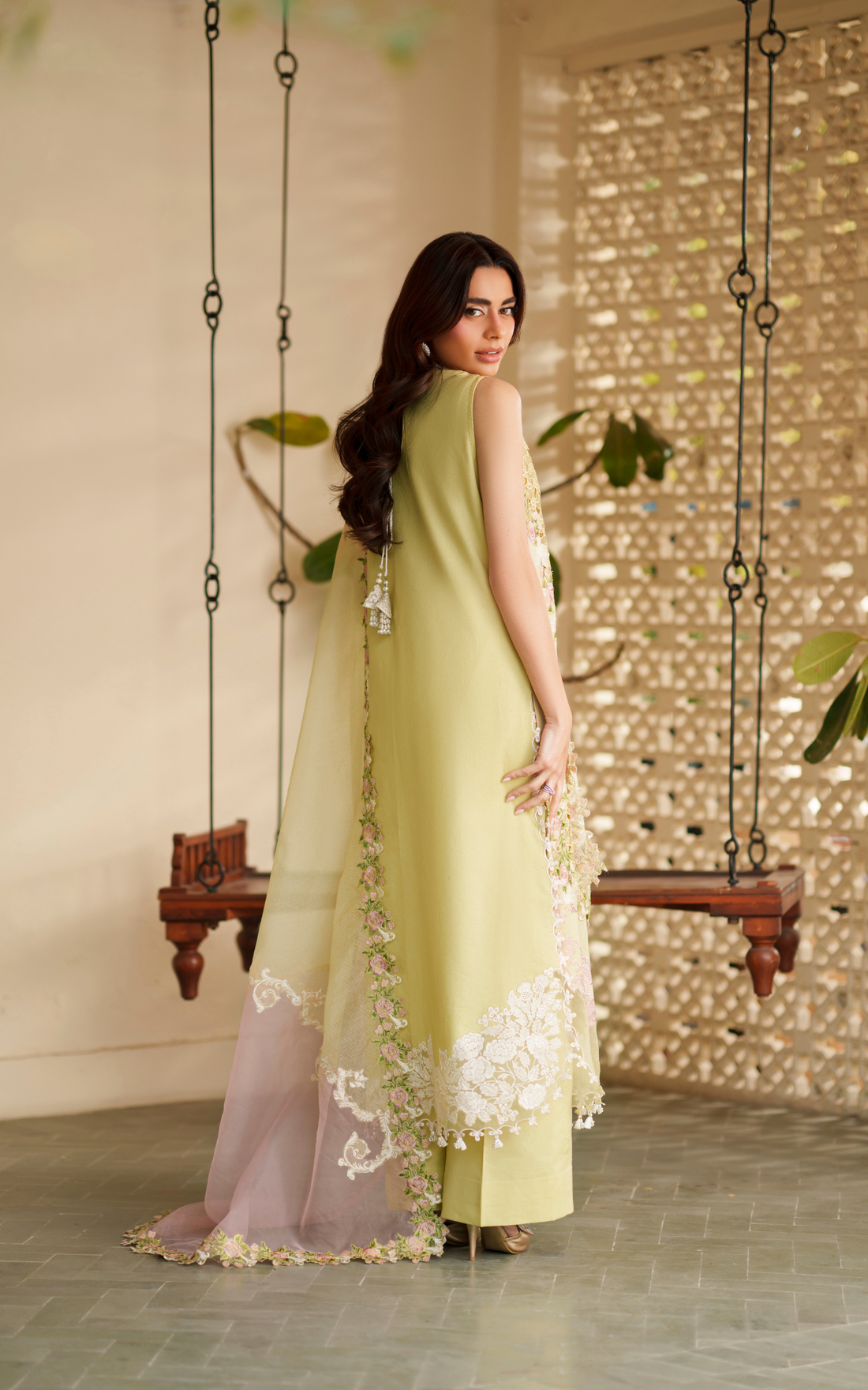 Asifa and Nabeel | Versa Luxury Lawn 26 | Heirloom VUL26-03 - House Of Hania