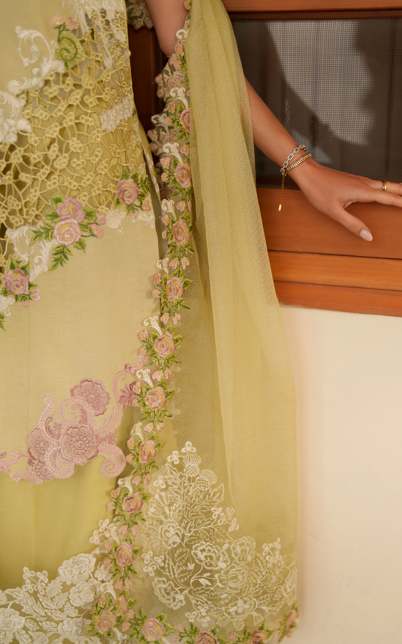 Asifa and Nabeel | Versa Luxury Lawn 26 | Heirloom VUL26-03 - House Of Hania