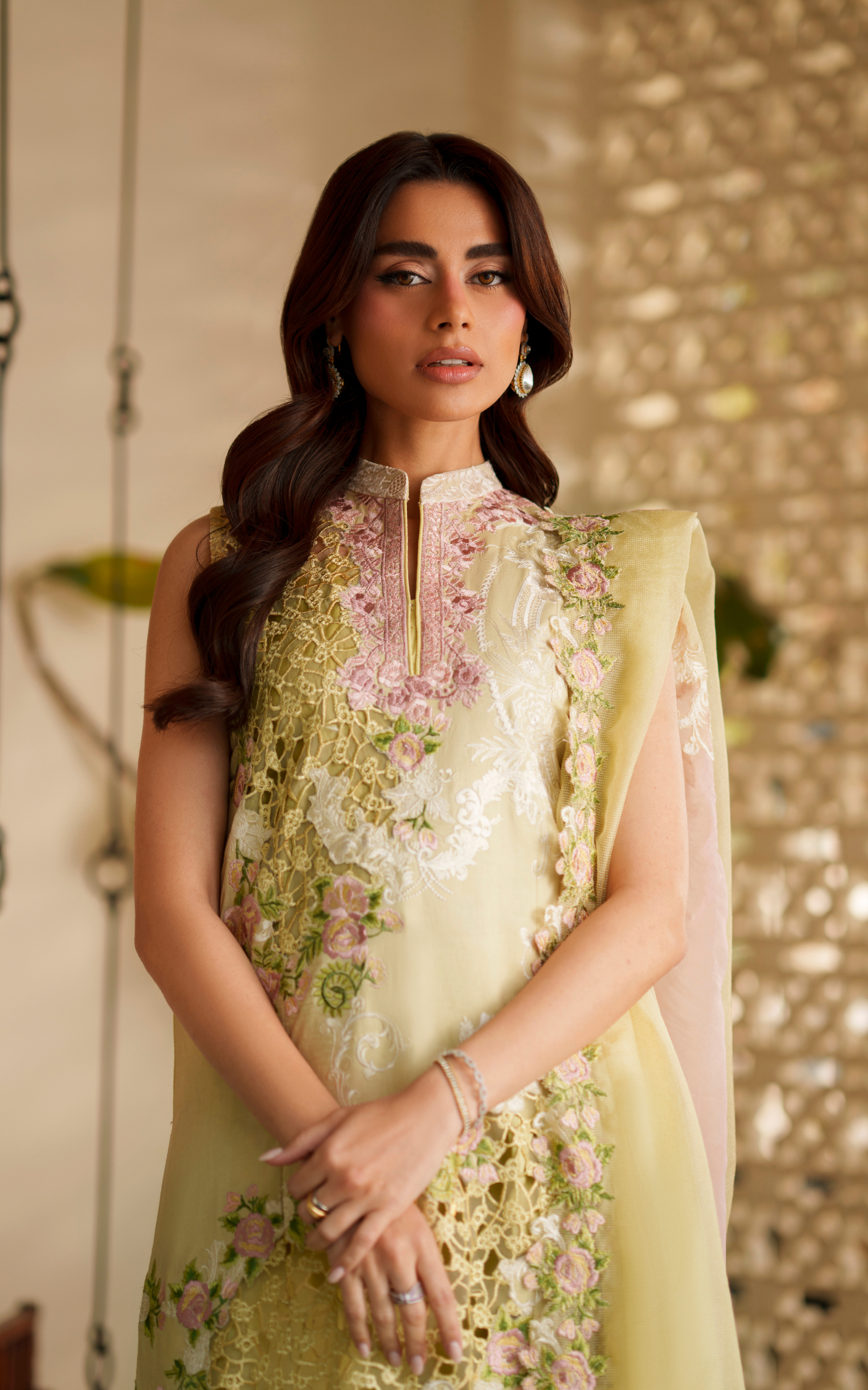Asifa and Nabeel | Versa Luxury Lawn 26 | Heirloom VUL26-03 - House Of Hania