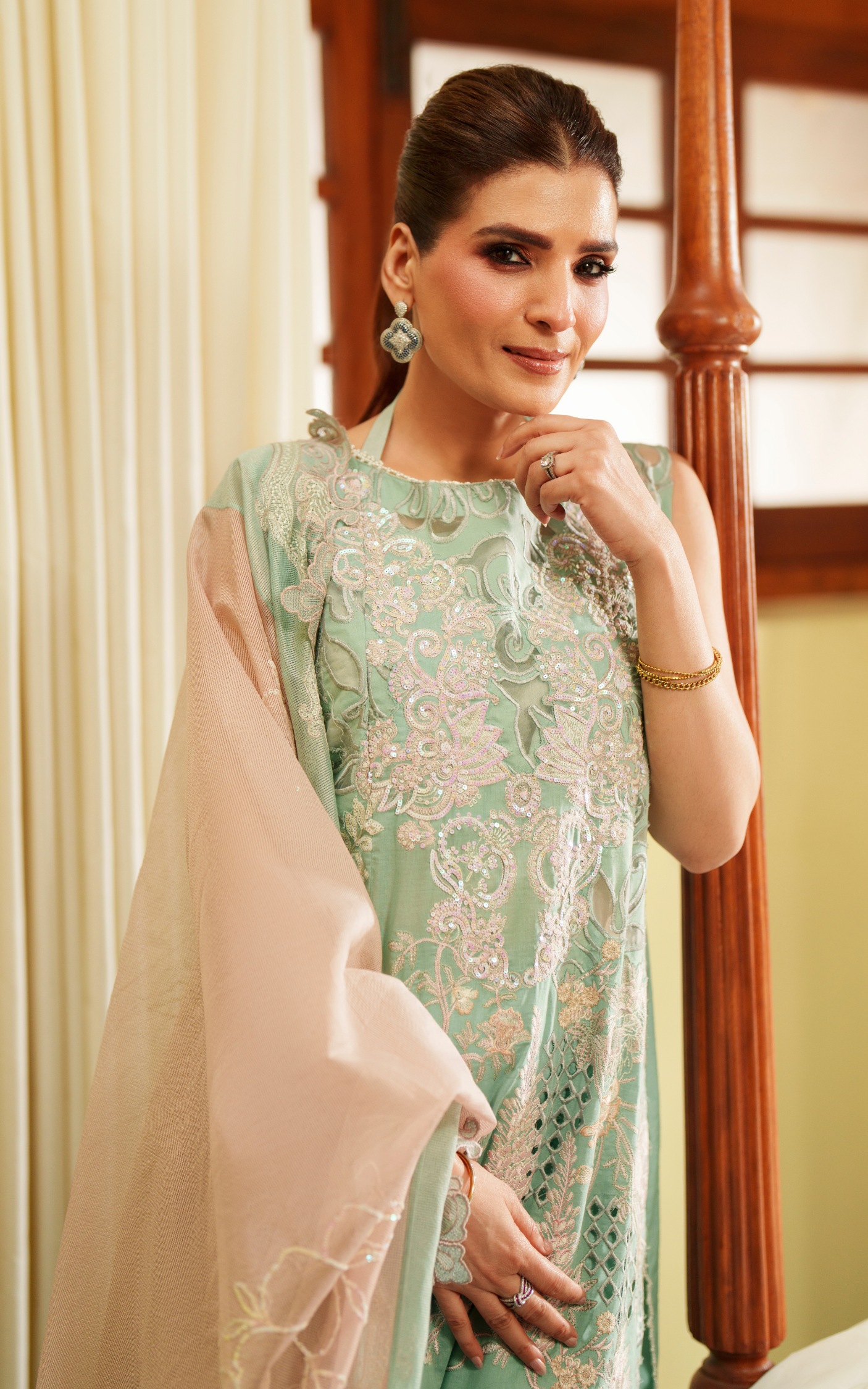 Asifa and Nabeel | Versa Luxury Lawn 26 | The Visionary VUL26-06 - House Of Hania