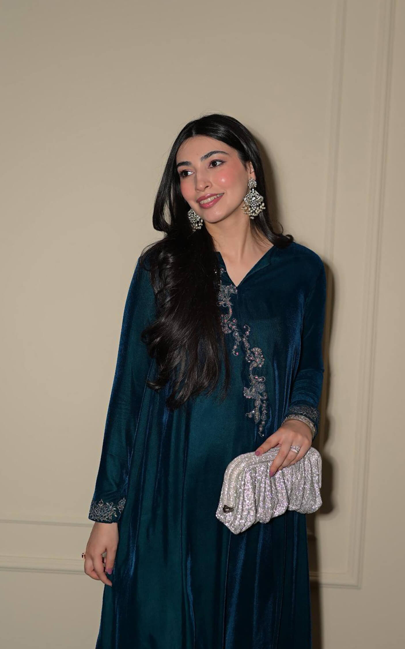 Asifa and Nabeel | zephyr | Neptune Kaftan - House Of Hania
