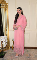 Asifa and Nabeel | zephyr | Rose Seira Kaftan - House Of Hania