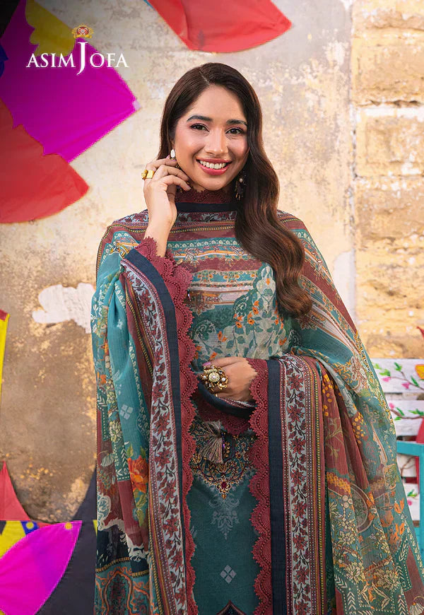 Asim Jofa | Aira Summer Prints | AJAR-01 - House Of Hania
