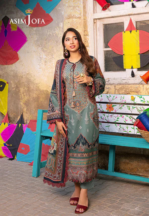 Asim Jofa | Aira Summer Prints | AJAR-01 - House Of Hania