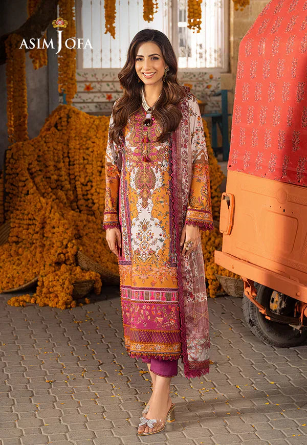 Asim Jofa | Aira Summer Prints | AJAR-04 - House Of Hania