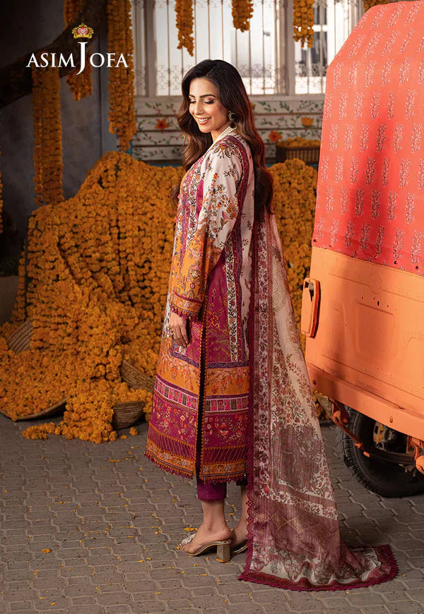 Asim Jofa | Aira Summer Prints | AJAR-04 - House Of Hania