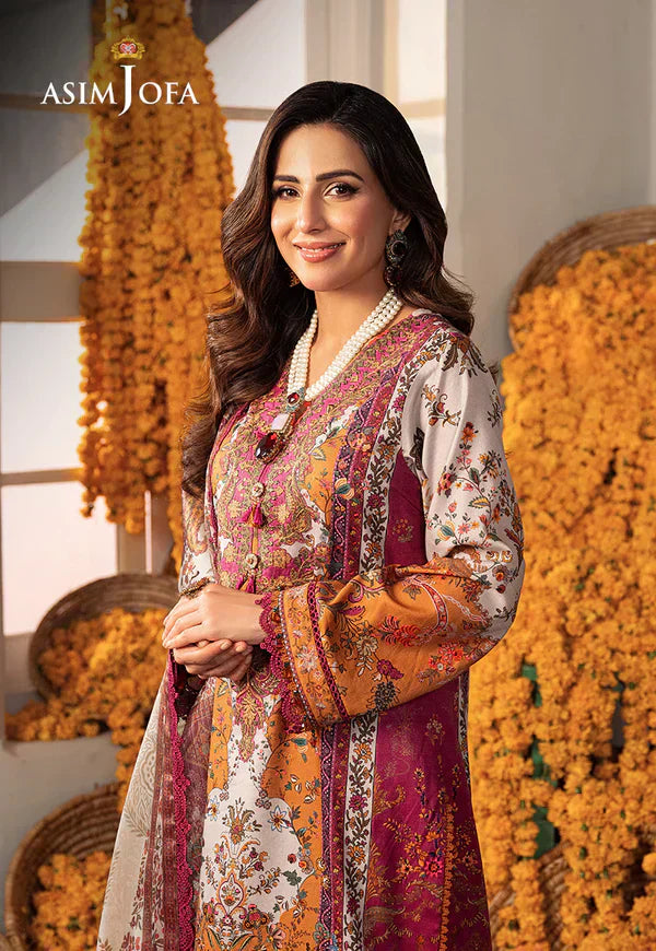 Asim Jofa | Aira Summer Prints | AJAR-04 - House Of Hania